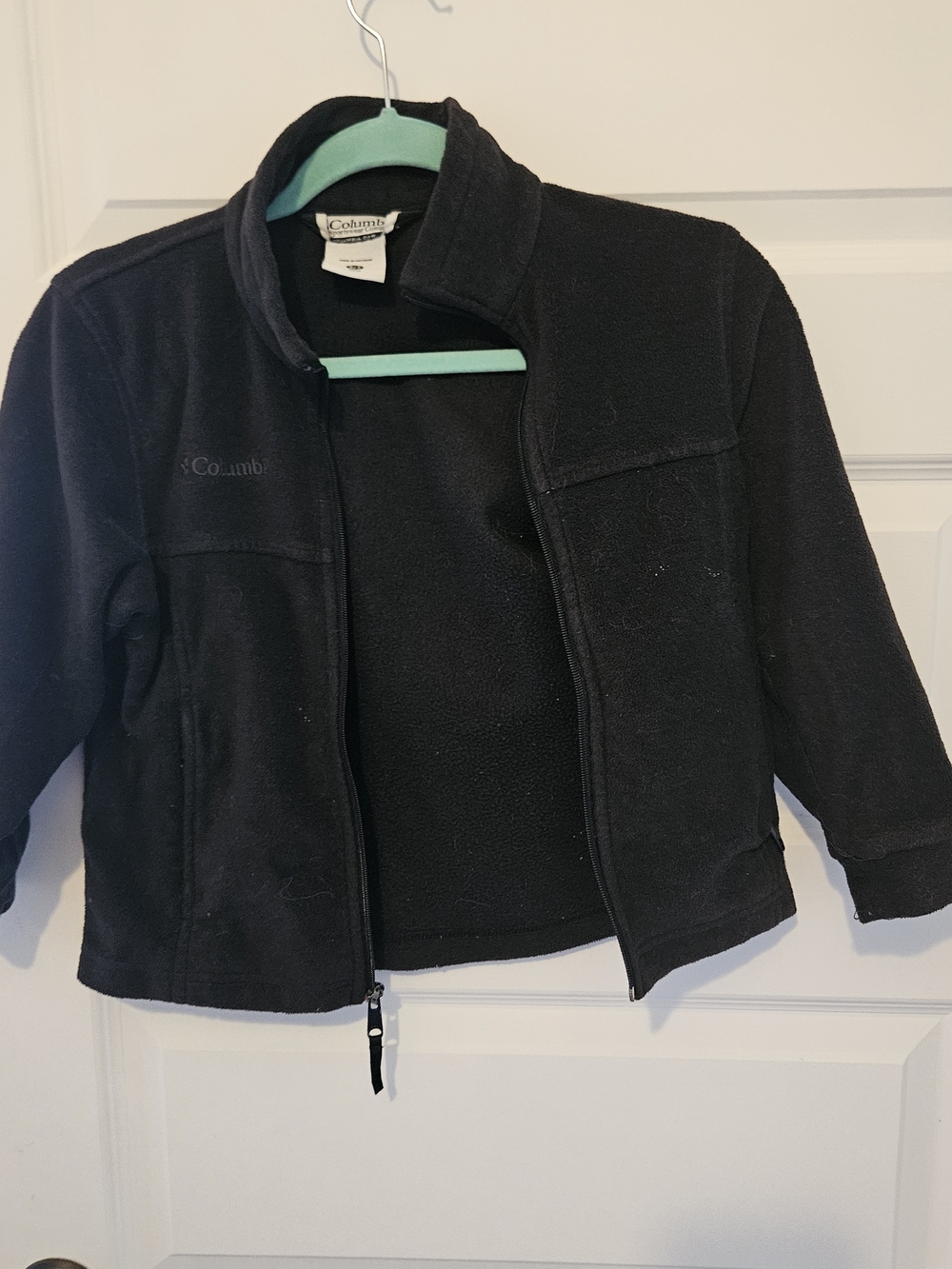 Columbia Black Kids' Full-Zip Fleece Jacket